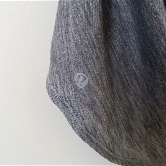 gray lululemon free to be wild 2-in-1 tanktop - Picture 4 of 5